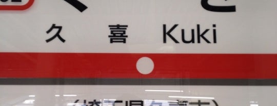 Tobu Kuki Station (TI02) is one of Tempat yang Disukai Masahiro.