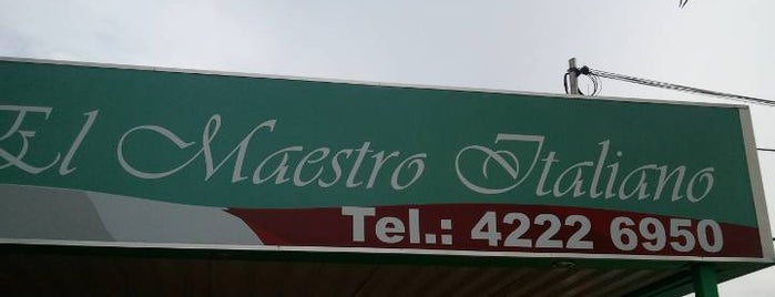 El Maestro Italiano is one of สถานที่ที่ Agustin ถูกใจ.