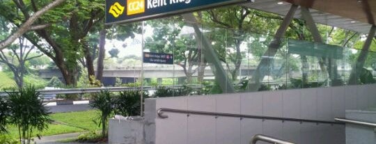 Kent Ridge MRT Station (CC24) is one of le 4sq with Donald :).