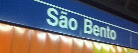 Estação São Bento (Metrô) is one of METRO & TRENS | SÃO PAULO - BRAZIL.
