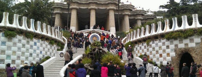 Parque Güell is one of Must see sights in Barcelona.