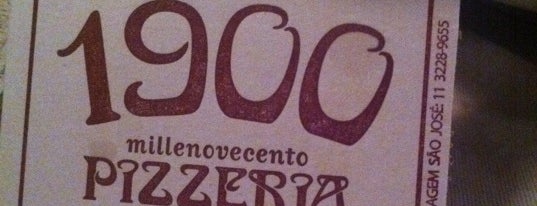 1900 Pizzeria is one of pra comer.