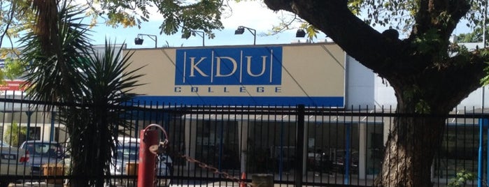 KDU University College is one of Learning Centres, MY #1.