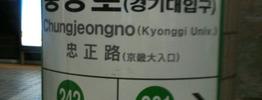 Chungjeongno Stn. is one of TODOss.