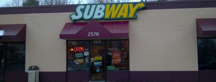 SUBWAY is one of David’s Liked Places.