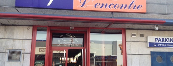 Cafe L'encontre is one of Lieux qui ont plu à Sergio.