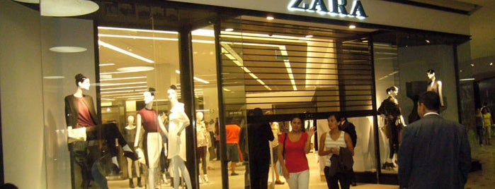 Zara is one of Tiendas.