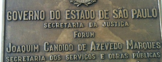 Fórum de São José dos Campos is one of São José dos Campos (Completo).