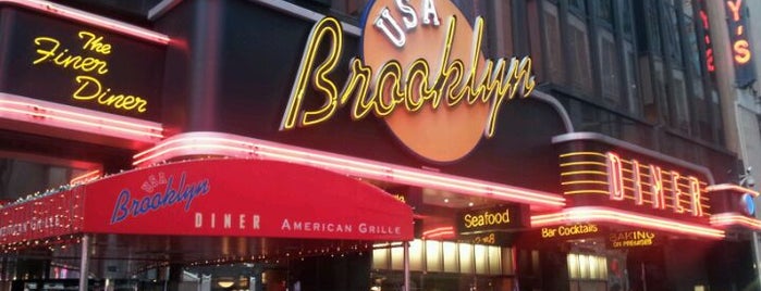 Brooklyn Diner is one of สถานที่ที่บันทึกไว้ของ Christopher.