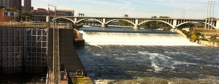 Upper St. Anthony Falls Lock and Dam is one of Minneapolis.