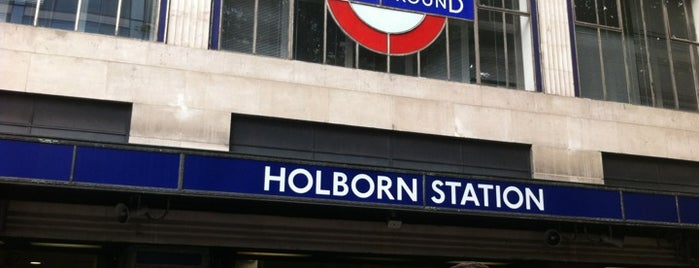 Holborn London Underground Station is one of Underground Stations in London.