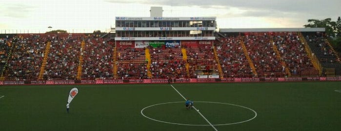 Estadio Alejandro Morera Soto is one of Estadios.