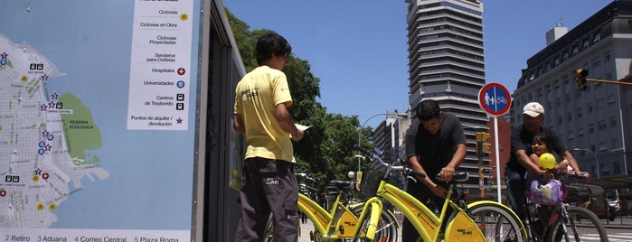 Estación 2 - Retiro [Ecobici] is one of Ecobici (Bicicletas gratis en Buenos Aires).