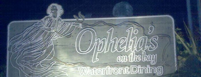 Ophelia's on the Bay is one of Tom's Saved Places.