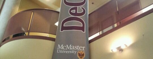 Michael G. DeGroote School of Business (DSB) is one of Buildings of the McMaster Main Campus (MMC).