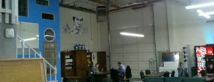 Hacker Dojo is one of Hackerspaces in North America.