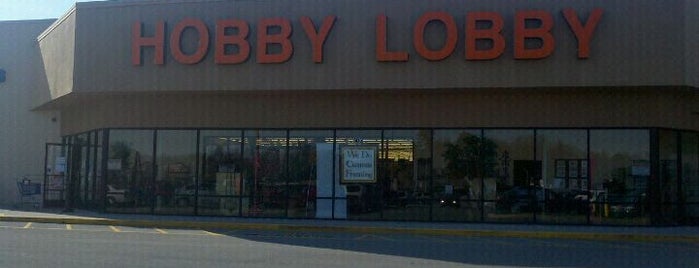 Hobby Lobby is one of Favorites.