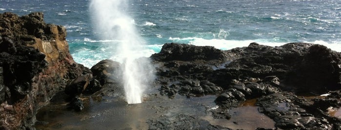 Nakalele Blowhole is one of Maui.