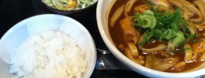 Curry Udon Senkichi is one of 津田沼グルメ.