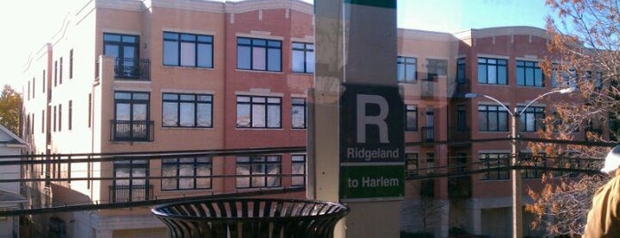 CTA - Ridgeland is one of CTA Green Line.