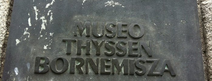 Museo Thyssen-Bornemisza is one of Museos y Centros de Arte de Madrid.