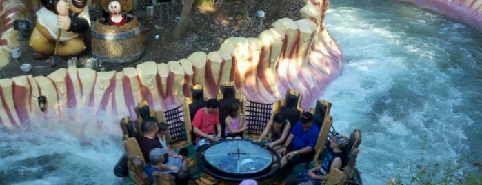 Popeye & Bluto's Bilge-Rat Barges is one of Universal's Islands of Adventure - Orlando Florida.