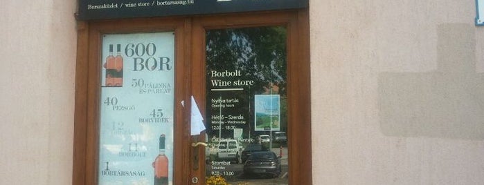 Bortársaság is one of Borbolt / Wine shop.