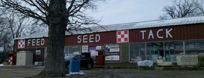 Houles Feed Store is one of One day to go.