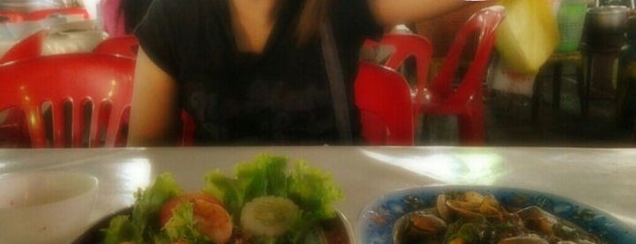 Duang Jai Seafood - Night Market Hau Hin is one of Ilyaさんのお気に入りスポット.