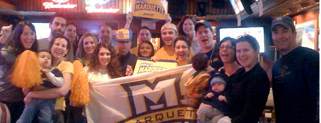 Timothy O'Toole's Pub is one of Marquette game-watching venues.