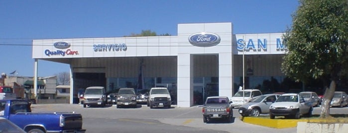 Ford is one of San Martín Texmelucan.