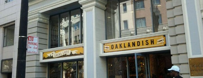 Oaklandish is one of Oakland Fave Grub Spots.
