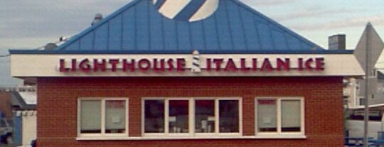 The Lighthouse Strollo's Homemade Italian Ice is one of Foodie NJ Shore 1.