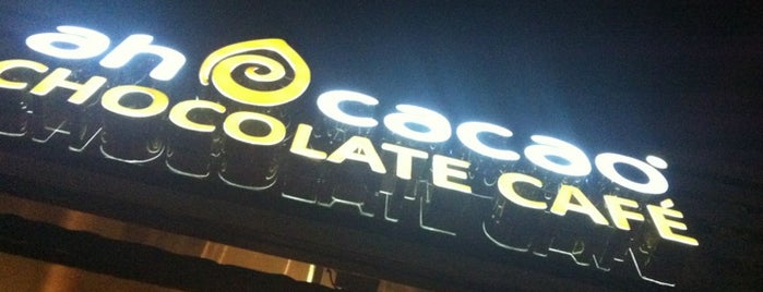 Ah Cacao Chocolate Café is one of visited.
