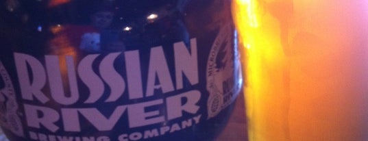 Russian River Brewing Company is one of place to try beer.