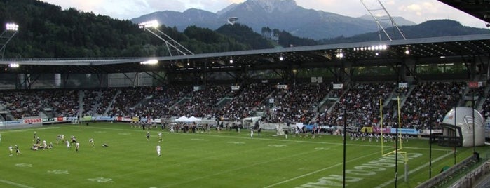 Tivoli Stadion Tirol is one of Stadiums I've visited.