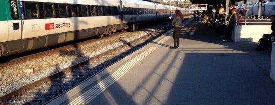 Gare d'Yverdon-les-Bains is one of Bahnhöfe.