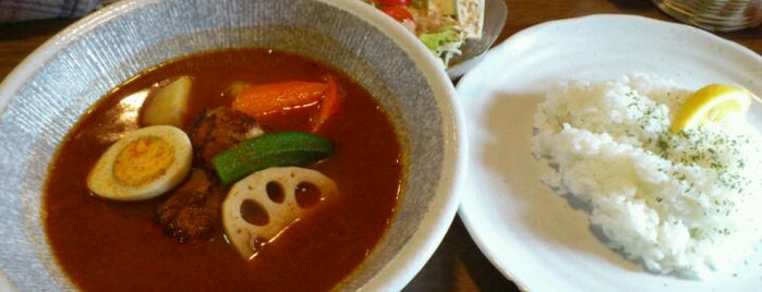 スープカリーと居酒屋の店 我楽夢 is one of My favorites for Soup Curry Places.