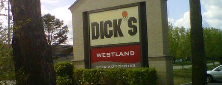 Dick's Sporting Goods is one of Westland, Mi.