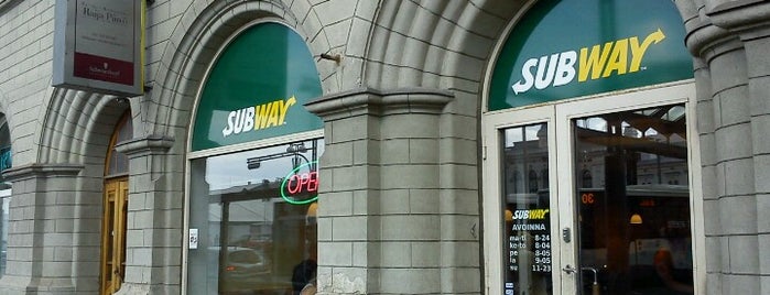 Subway is one of Mestat.