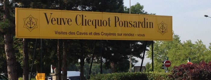 Champagne Veuve Clicquot-Ponsardin is one of Reims.