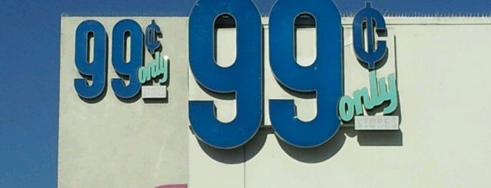 99 Cents Only Stores is one of สถานที่ที่ Sally ถูกใจ.