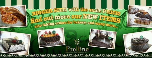 Frollino's Pastry is one of Bakery, Pastry, & Ice Cream in Surabaya.
