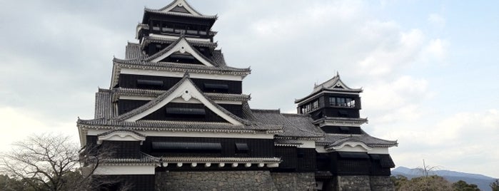 Burg Kumamoto is one of 日本100名城.