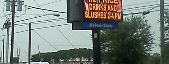 Sonic Drive-In is one of The 7 Best Places for Blue Raspberry in Houston.