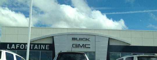 LaFontaine Cadillac Buick GMC is one of สถานที่ที่ David ถูกใจ.