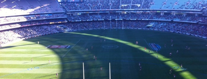 Melbourne Cricket Ground (MCG) is one of AFL (Aussie Rules).