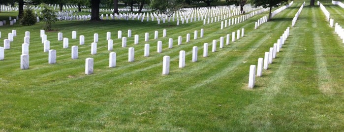 Arlington National Cemetery is one of East Coast.