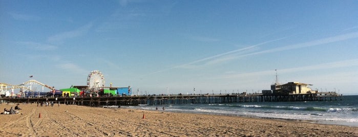 Santa Monica State Beach is one of First time in Los Angeles ?.
