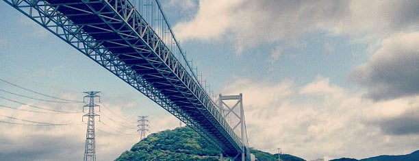 関門橋の下 is one of Sadaさんのお気に入りスポット.